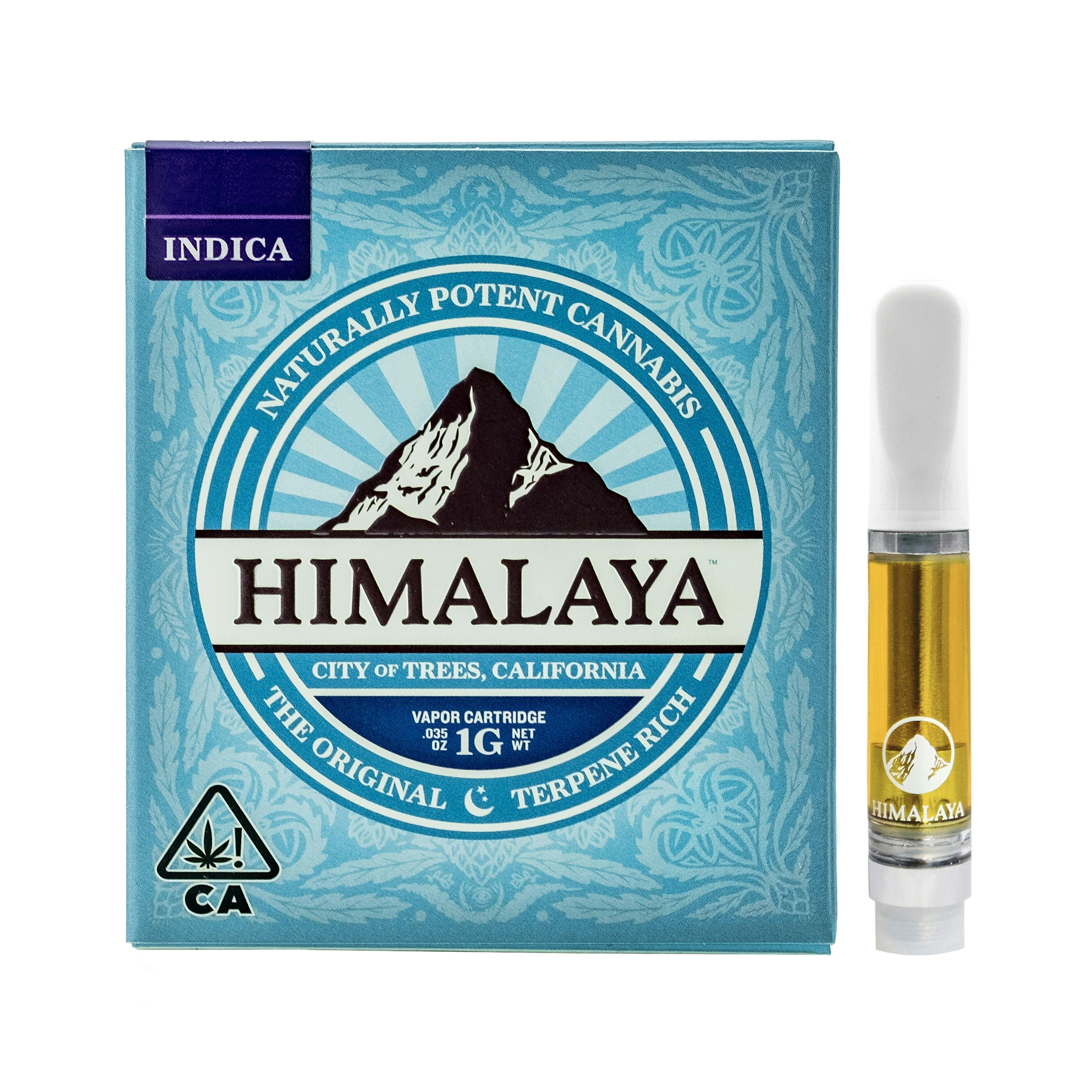 HIMALAYA Blackberry Kush Cartridge Leafly